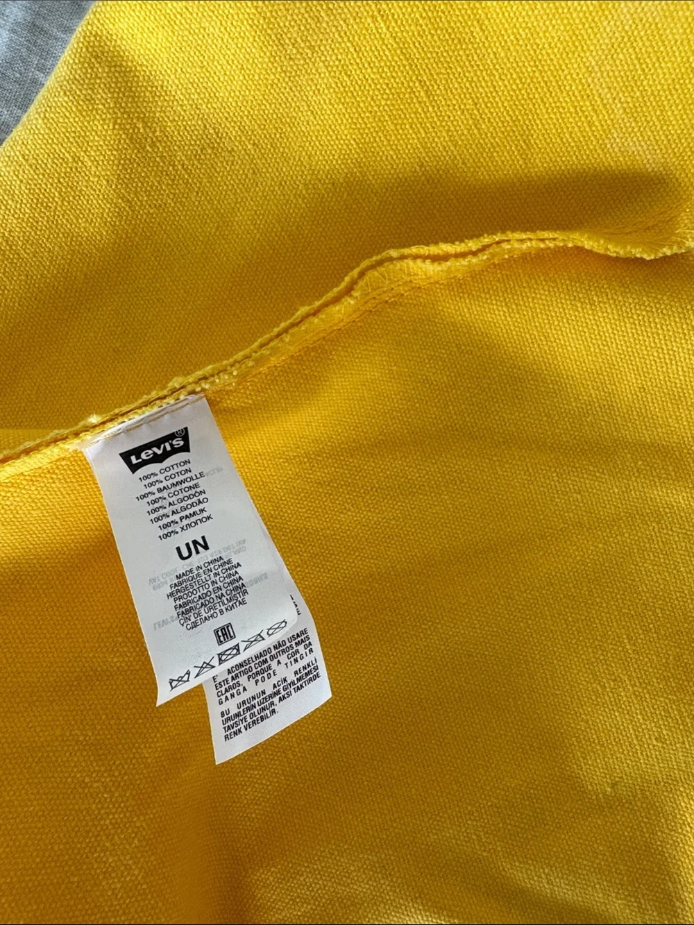 Levi's x Peanuts Snoopy Sport Goal Tote Bag Yellow Rare 2019 Capsule Collab